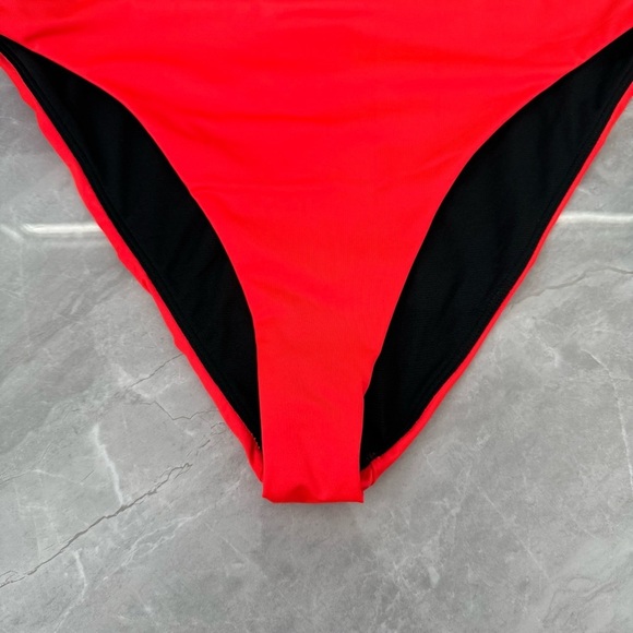 Women’s Nike Swim High Waisted Bikini Swimsuit Bottoms XL - Picture 4 of 16